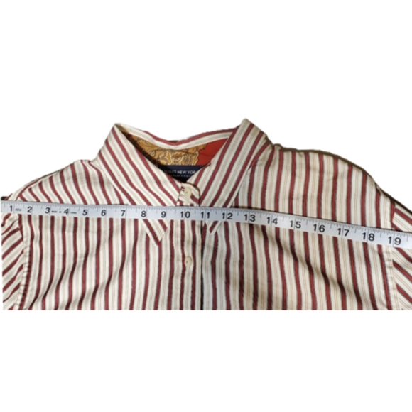 Jones New York Striped Shirt 3X - Picture 5 of 9